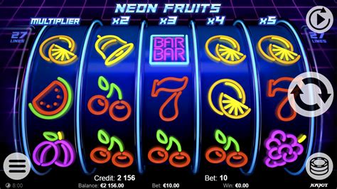 Neon Fruits  игровой автомат Kajot